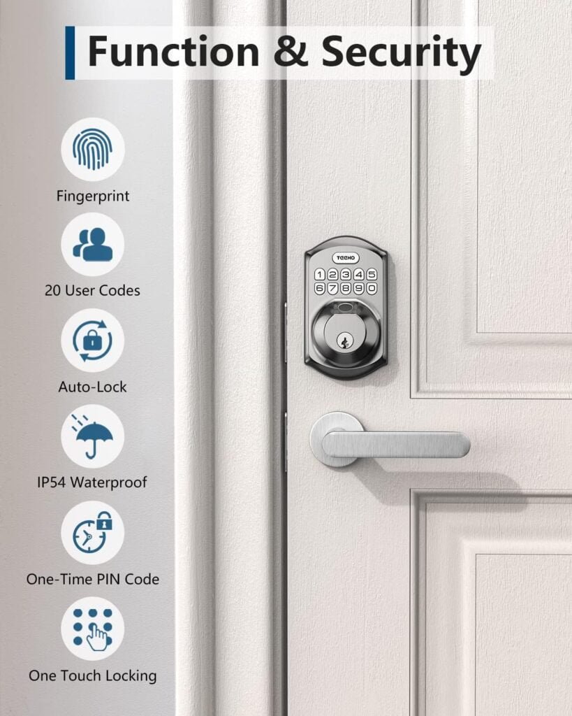 Enhancing Home Security: The Benefits of Smart Locks for Bedroom Doors